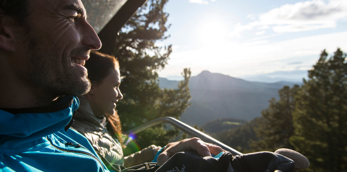 Glamorous mountain experience